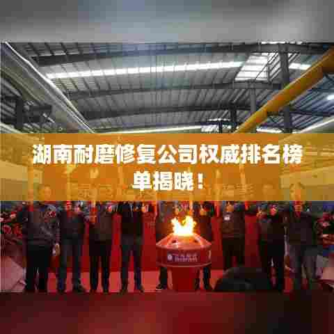 湖南耐磨修复公司权威排名榜单揭晓！