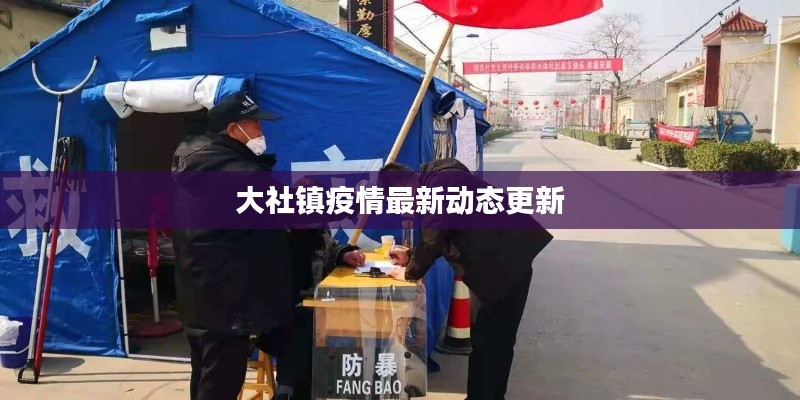 大社镇疫情最新动态更新
