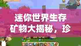 迷你世界生存矿物大揭秘,珍贵矿物排名榜单!