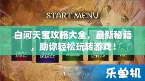白河天宝攻略大全，最新秘籍，助你轻松玩转游戏！