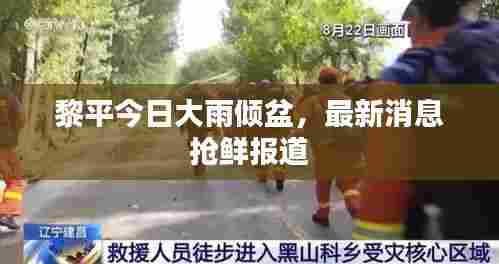 黎平今日大雨倾盆,最新消息抢鲜报道