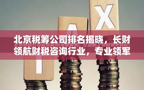 北京税筹公司排名揭晓,长财领航财税咨询行业,专业领军者!