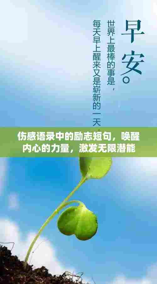 伤感语录中的励志短句,唤醒内心的力量,激发无限潜能