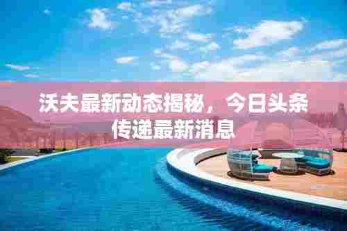 沃夫最新动态揭秘，今日头条传递最新消息