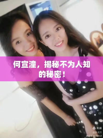 何宣潼，揭秘不为人知的秘密！