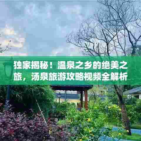 独家揭秘！温泉之乡的绝美之旅，汤泉旅游攻略视频全解析