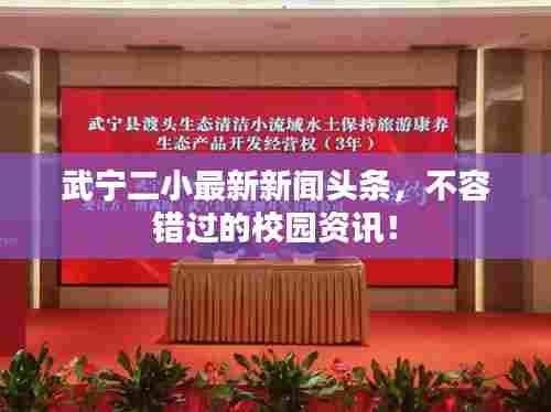 武宁二小最新新闻头条，不容错过的校园资讯！