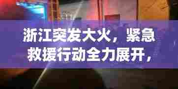 浙江突发大火，紧急救援行动全力展开，现场情况令人揪心