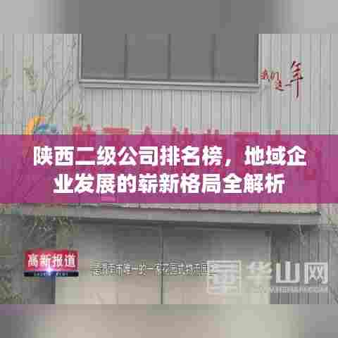陕西二级公司排名榜,地域企业发展的崭新格局全解析