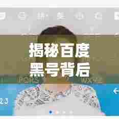 揭秘百度黑号背后的真相及应对之策