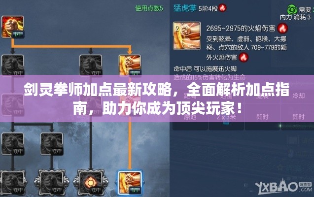 剑灵拳师加点最新攻略,全面解析加点指南,助力你成为顶尖玩家!