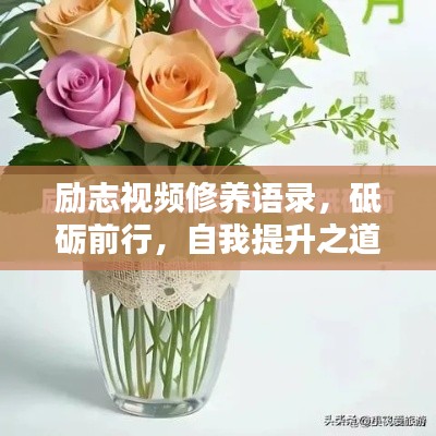 励志视频修养语录,砥砺前行,自我提升之道