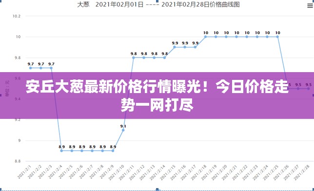 安丘大葱最新价格行情曝光!今日价格走势一网打尽