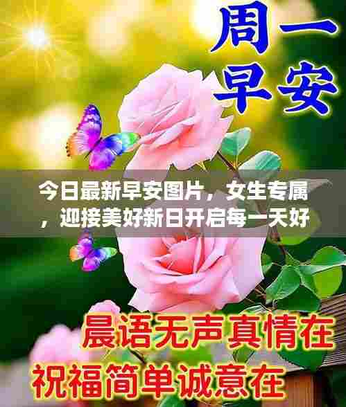 今日最新早安图片,女生专属,迎接美好新日开启每一天好心情