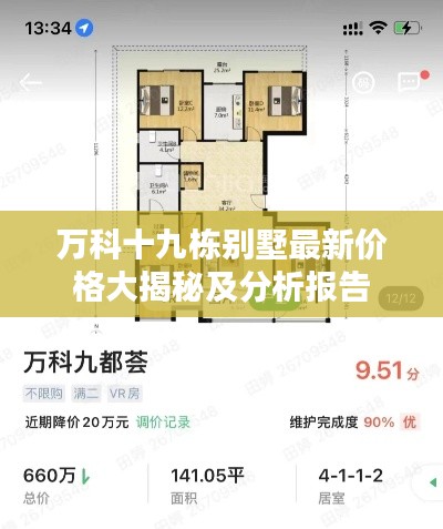 万科十九栋别墅最新价格大揭秘及分析报告