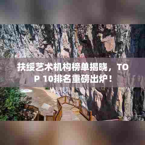 扶绥艺术机构榜单揭晓,TOP 10排名重磅出炉!