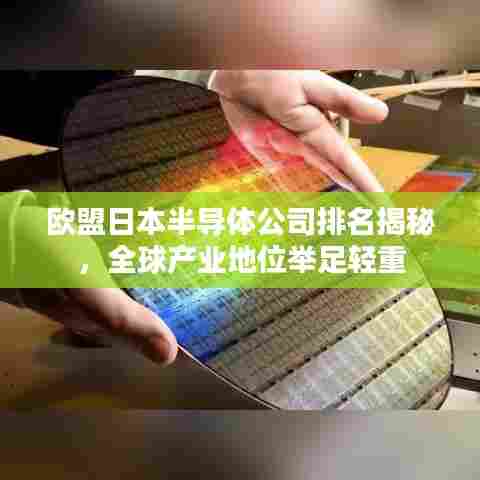 欧盟日本半导体公司排名揭秘,全球产业地位举足轻重