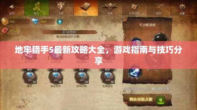 地牢猎手5最新攻略大全，游戏指南与技巧分享