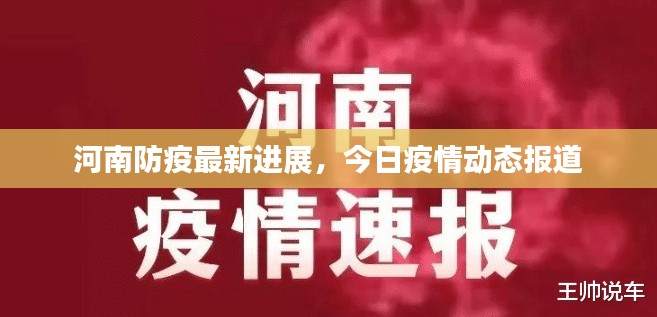 河南防疫最新进展,今日疫情动态报道