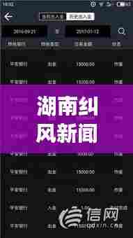湖南纠风新闻聚焦,地方动态总览,正义之风大力弘扬