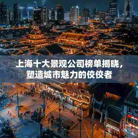 上海十大景观公司榜单揭晓,塑造城市魅力的佼佼者