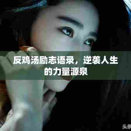 反鸡汤励志语录,逆袭人生的力量源泉