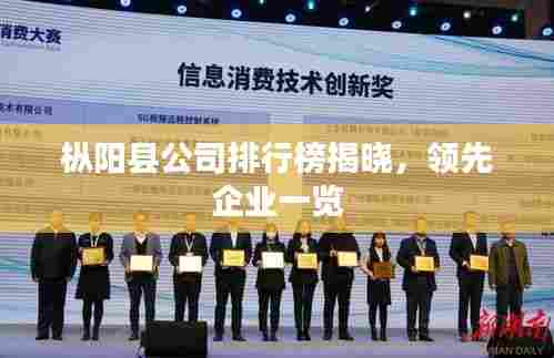 枞阳县公司排行榜揭晓,领先企业一览