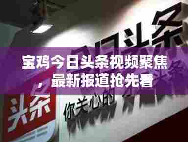 宝鸡今日头条视频聚焦,最新报道抢先看