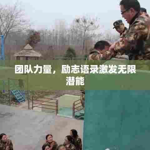 团队力量,励志语录激发无限潜能