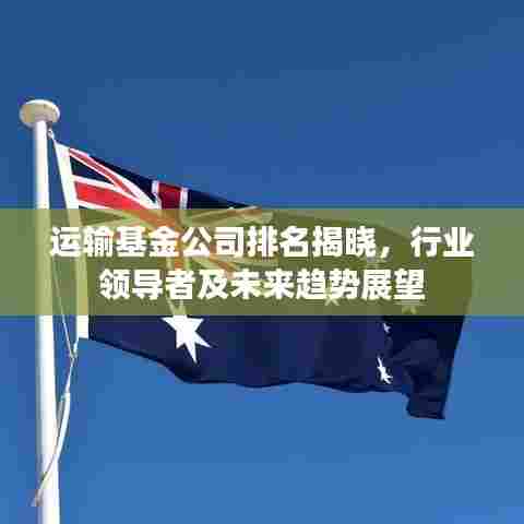 运输基金公司排名揭晓，行业领导者及未来趋势展望