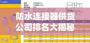 防水连接器供货公司排名大揭秘,权威榜单,不容错过!