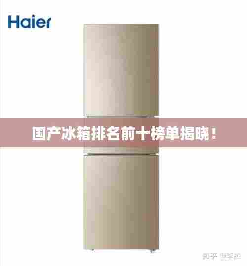 国产冰箱排名前十榜单揭晓!