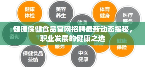 健德保健食品官网招聘最新动态揭秘,职业发展的健康之选