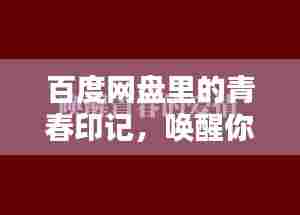 百度网盘里的青春印记，唤醒你的同窗回忆