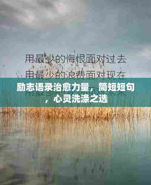 励志语录治愈力量,简短短句,心灵洗涤之选