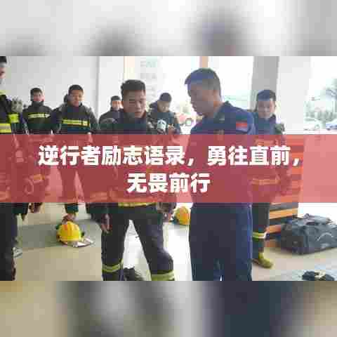 逆行者励志语录,勇往直前,无畏前行