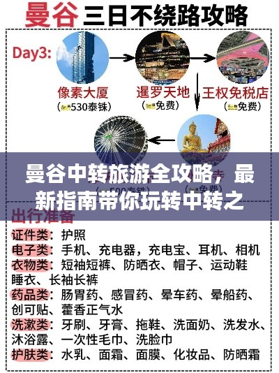 曼谷中转旅游全攻略,最新指南带你玩转中转之旅!