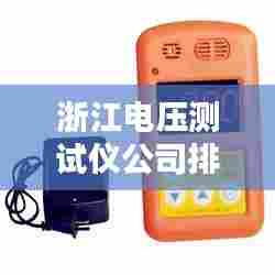 浙江电压测试仪公司排行榜及行业影响力深度解析