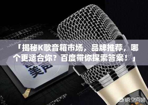 「揭秘K歌音箱市场,品牌推荐,哪个更适合你?百度带你探索答案!」