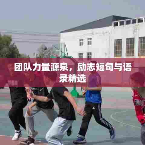 团队力量源泉,励志短句与语录精选