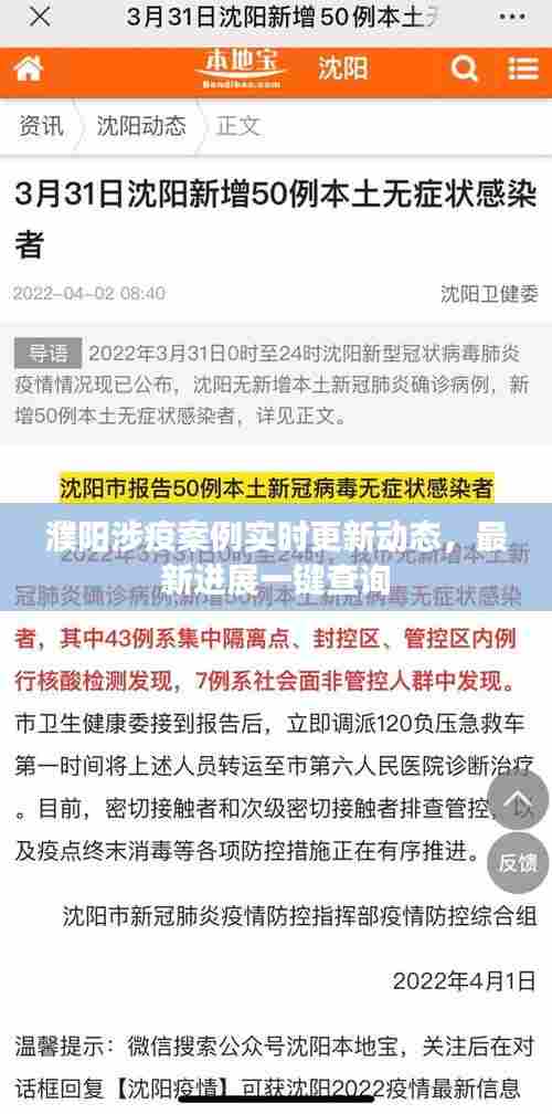 濮阳涉疫案例实时更新动态,最新进展一键查询