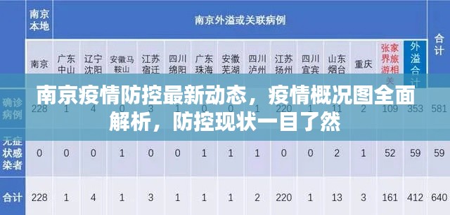 南京疫情防控最新动态,疫情概况图全面解析,防控现状一目了然