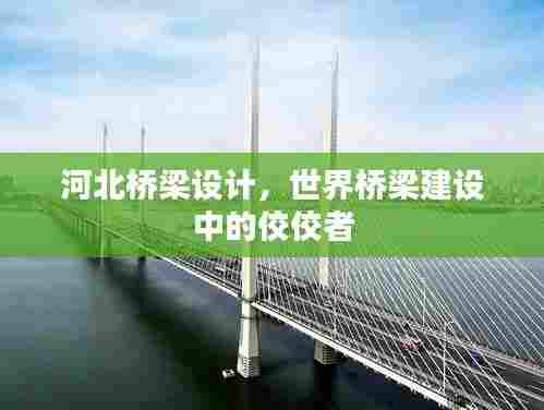 河北桥梁设计,世界桥梁建设中的佼佼者