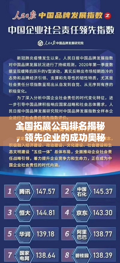 全国拓展公司排名揭秘，领先企业的成功奥秘探索