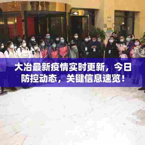 大冶最新疫情实时更新,今日防控动态,关键信息速览!