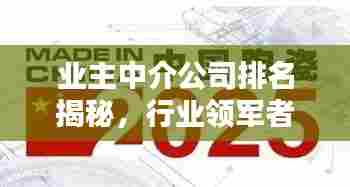业主中介公司排名揭秘，行业领军者的超凡实力与影响力！