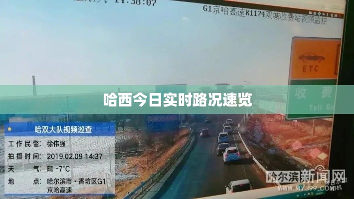 哈西今日实时路况速览