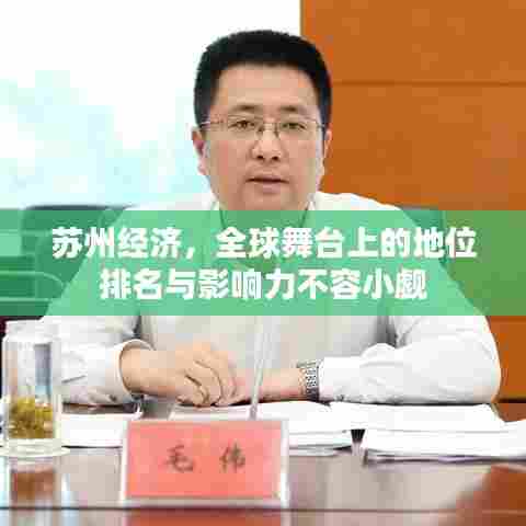 苏州经济,全球舞台上的地位排名与影响力不容小觑
