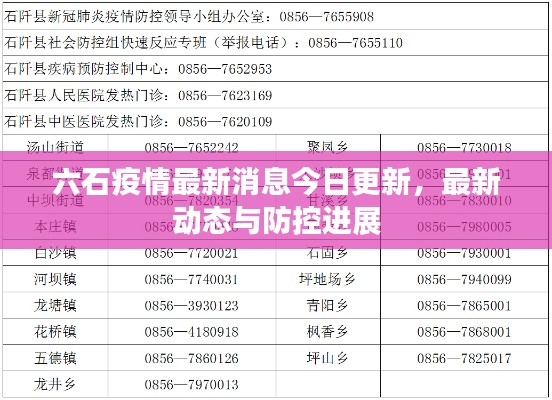 六石疫情最新消息今日更新，最新动态与防控进展