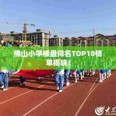 佛山小学楼盘排名TOP10榜单揭晓!